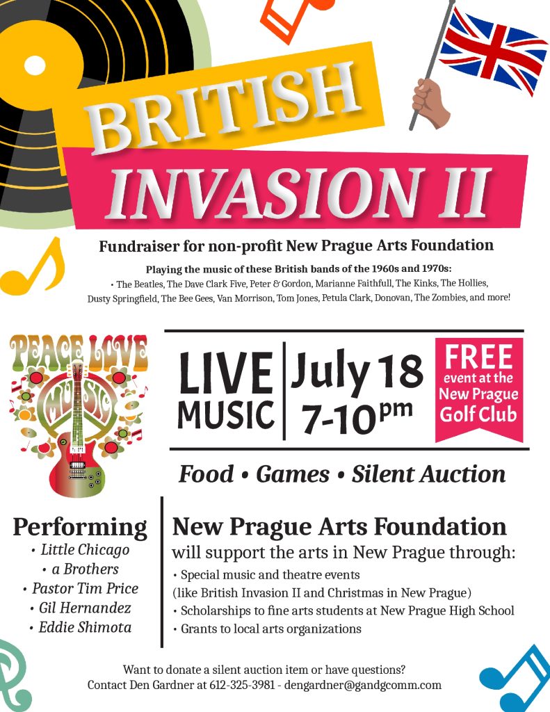 British Invasion '25 poster